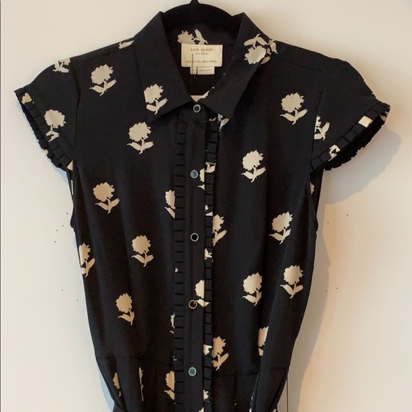 Kate Spade “Callista”  floral belted dress 2 - Picture 5 of 6